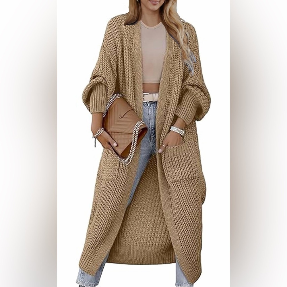 🆕Oversized Cardigans Knit Sweater with Pockets